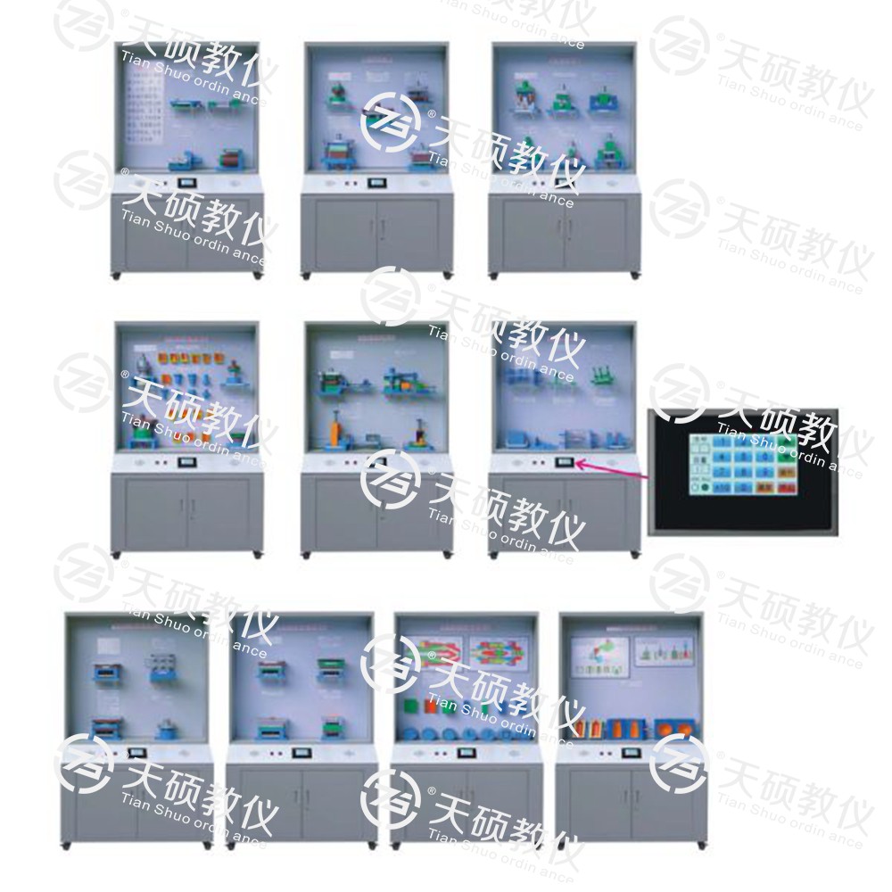 TSSMG-2型 模具陳列柜（10個(gè)分柜，帶智能語(yǔ)音講解）